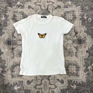 White brandy melville top